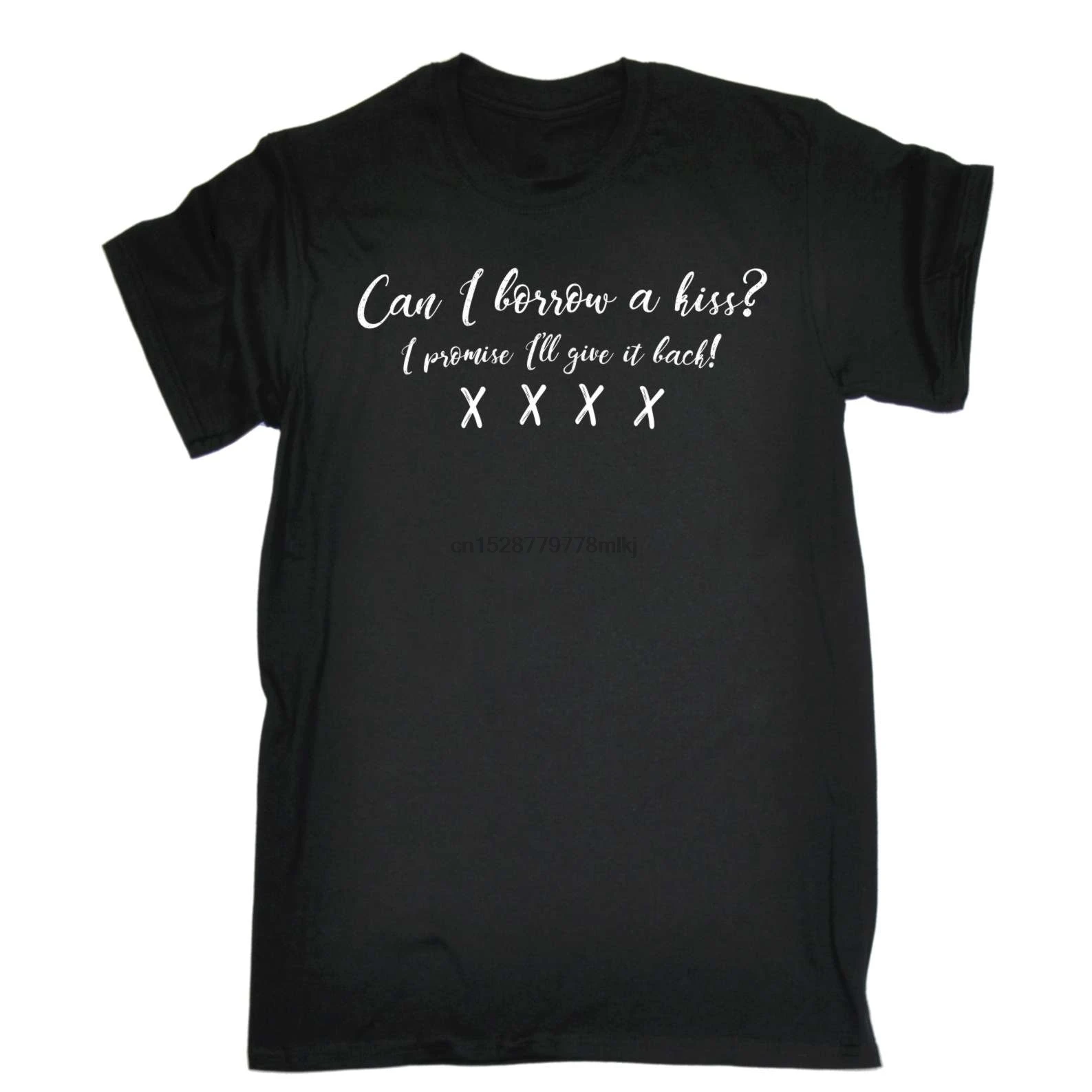 Могу ли я оплатить поцелуй отдаю его забавную шуточку милая для него футболка нее