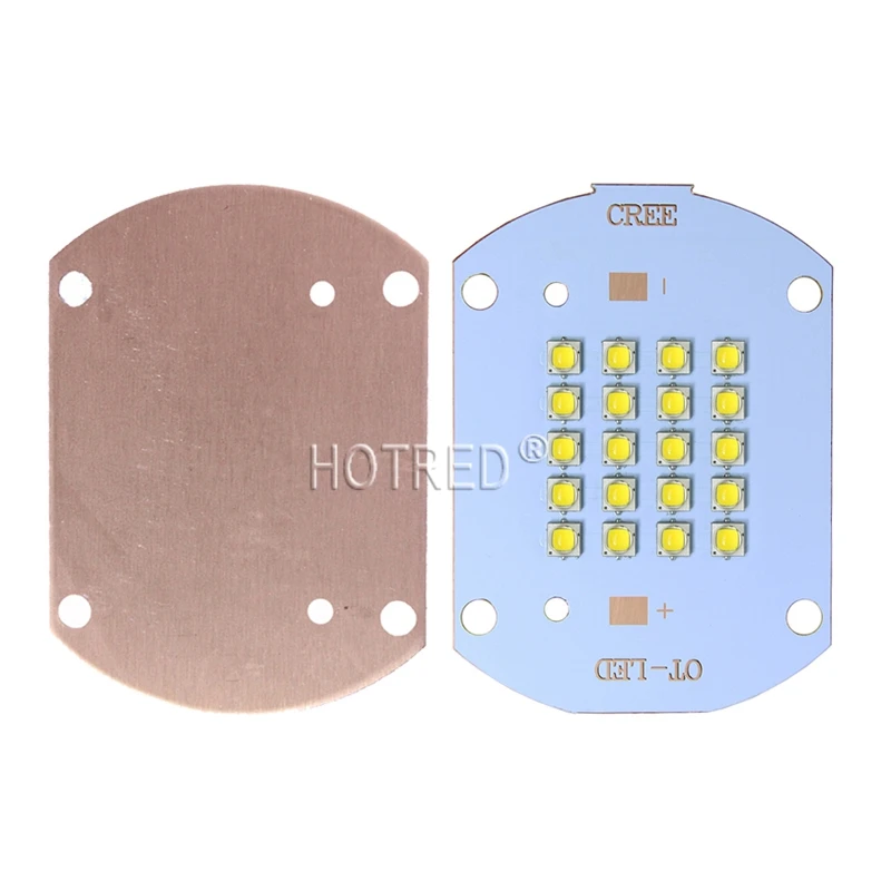 Cree XLamp XP G2 XPG2 50 Вт 100 Led белый/теплый белый Высокая мощность Светодиодная лампа