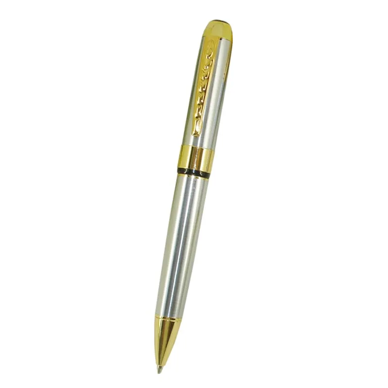 acmecn new arrival office ACMECN Classic New arrival Ballpoint Pen Office & Business Stationery Gifts Big Silver & Gold Stainless Steel Ball Pens