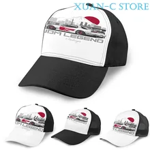 RX7. JDM Легенда баскетбольная Кепка для мужчин и женщин мода по всему принту черная шляпа унисекс