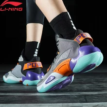 Li-Ning/Мужская мощная VI Премиум профессиональная Баскетбольная обувь с подкладкой; спортивная обувь с облаками; нескользящие кроссовки; ABAP067 XYL297