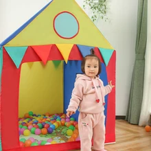 Детская домашняя палатка для детей от 0 до 3 лет, Детский Игровой Домик принцессы для девочек, игрушечный домик, маленький домик для мальчиков, секретная база