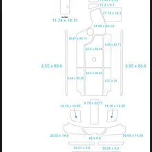 Сотник SV244 плавающий шаг и коврик для кокпита лодка EVA Тиковый настил 1/" 6 мм