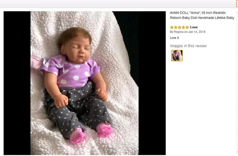 Avani кукла "Кристалл" 50 см мягкий силиконовый винил куклы реборн новорожденных для маленьких девочек куклы для детей