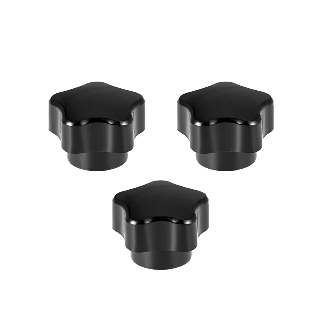 Uxcell 3 шт. ручка со звездочкой M5/M6/M8/M10/M12/M16 диаметр Латунная вставка Женская резьба