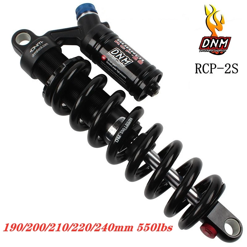 Mtb Rear Shock Suspension Spring Rear Shock Absorber 190/210/230mm