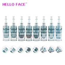 Ручка M8 микро игла профессиональная Дерма ручка иглы татуировки наконечники одноразовые штыковые картриджи 11 16 36 42 микроиглы