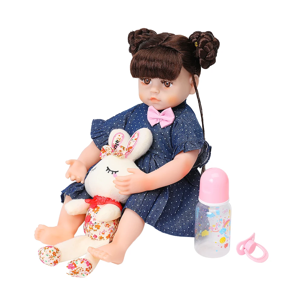Reborn Baby Doll 48 см реалистичные Новорожденные куклы Reborn реалистичные Младенцы ручной работы куклы для малышей забавная игрушка в подарок для детей