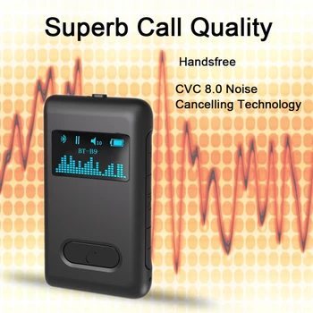 

BT-B9 Bluetooth 5.0 wireless audio adapter Bluetooth receiver adapter