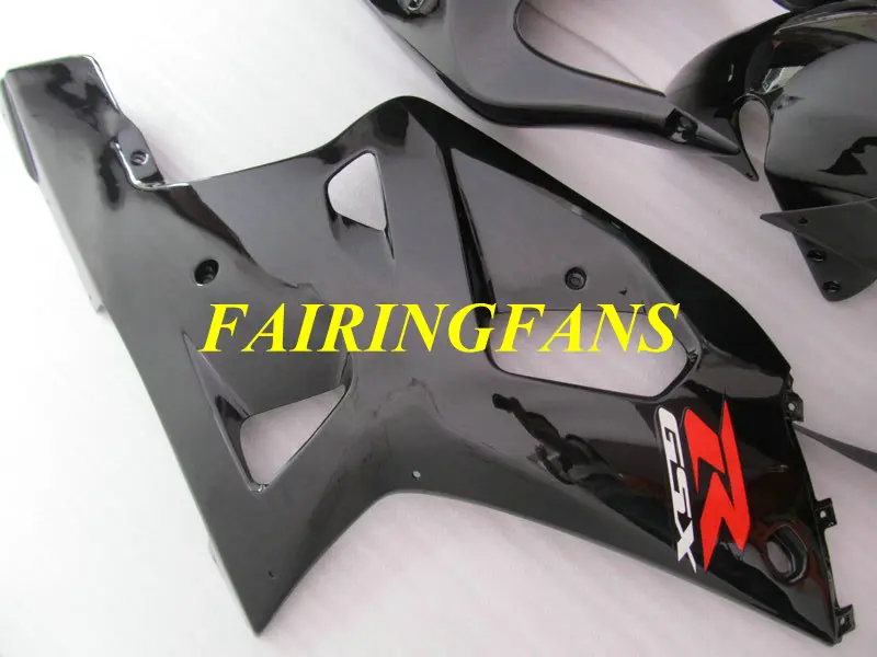 Инжекторный комплект для GSXR600 750 K1 01 02 03 GSXR 600 GSXR750 2001 2002 2003 глянцевый черный Обтекатели Кузов+ подарки SH57