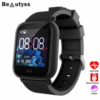 

Beautyss Q8 Smart Wrist band Blood Pressure Heart Rate Monitor Bluetooth Fitness Watch amazfit bip watch smartwatch IP68