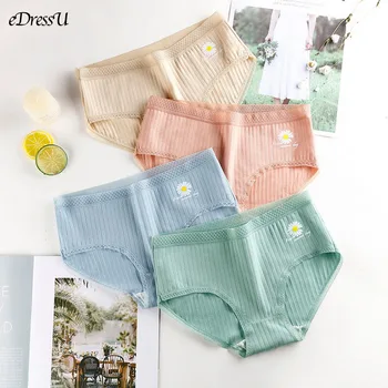 

Women Underwear Sweet Daisy Panties Low-Rise Teenagers Cotton Briefs Korean Japan Pants knickers Lingerie CHT-688