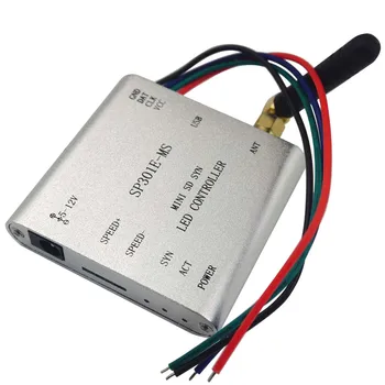 

SP301E-MS Programmable RF Synchronous controller 5-12V APA102 SK6812 WS2812B WS2811