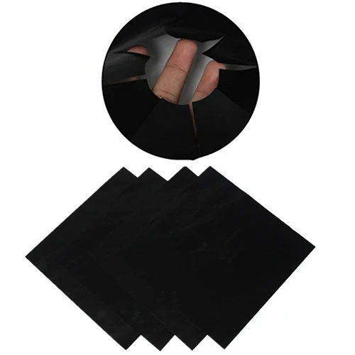 4Pcs/Set Gas Stove Cooker Boiler Hob Oil Protector Furnace Surface Protection Protecting Pad Mat Liner Clean Mat Pad