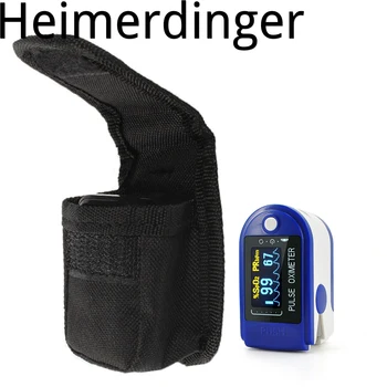 

1 pc Fingertip Pulse Oximeter Bag Portable Protective Compact Nylon Oximeter Case Carry Pouch for Travel Outdoor