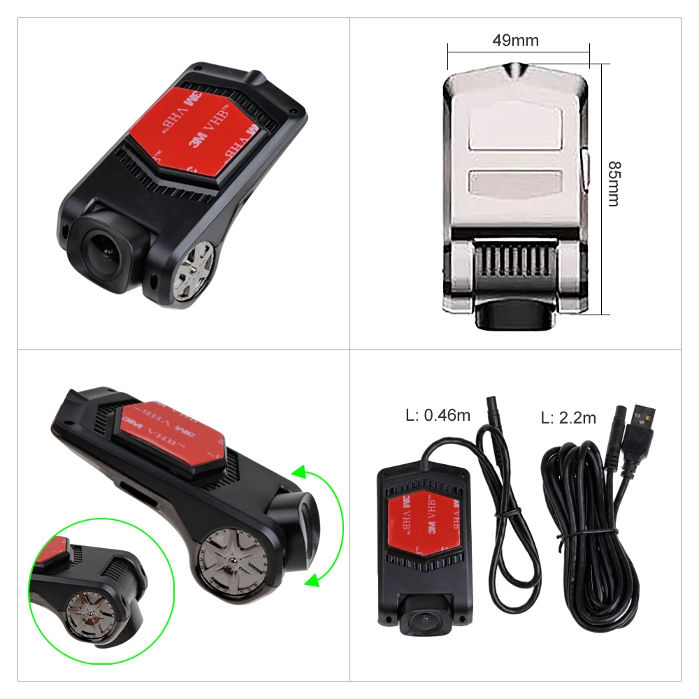Фронтальная камера USB 2 0 цифровая видеокамера поддержка ADAS 1080*720 HD со встроенным