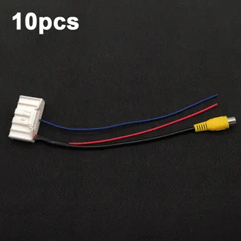 

10pc 32Pin Original Video Input Switch RCA Adapter Cable For Nissan Qashqai Tiida Teana NV200 Lannia Rogue X-Trail Sylphy Maxima