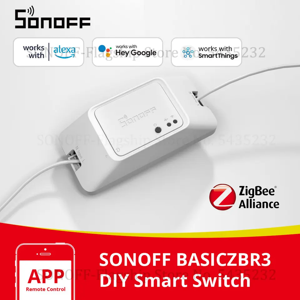 Sonoff ZigBee BASICZBR3: compatibile  Echo 4 generazione