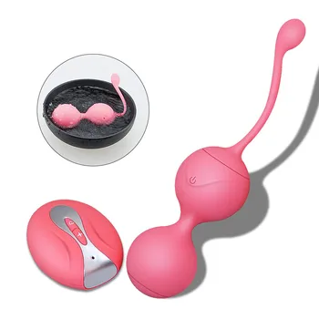 

10 Speeds Vibration Wireless Remote Kegel Ball Vaginal Tighten Exercise Trainer Ben Wa Vibrator Sex Toys For Women Sex Products