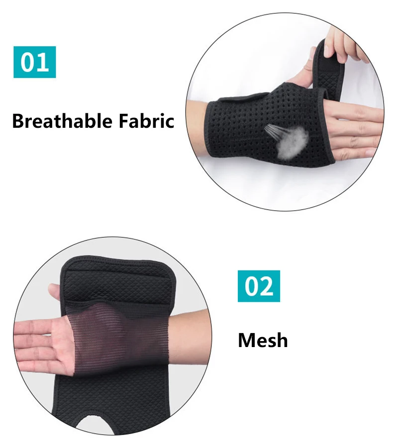Спортивный браслет на запястье Sprain фиксированный поддерживающий крюк и петля регулируемое защитное снаряжение