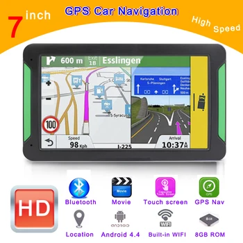 

Car GPS Navigator Q81 7 inch 8GB Portable Touch Screen HD Car GPS Navigation FM Bluetooth Transmitter Vehicle Multimedia Player