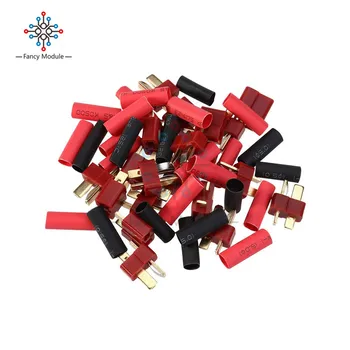

diymore 10 Set T-Plug XT60 Male & Female Adapter Connector with Heat Shrink Tube Replacement for RC ESC Lipo Battery
