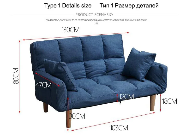 Простой многофункциональный складной диван-кровать офисное кресло складное кресло мебель для гостиной Armechair кушетки