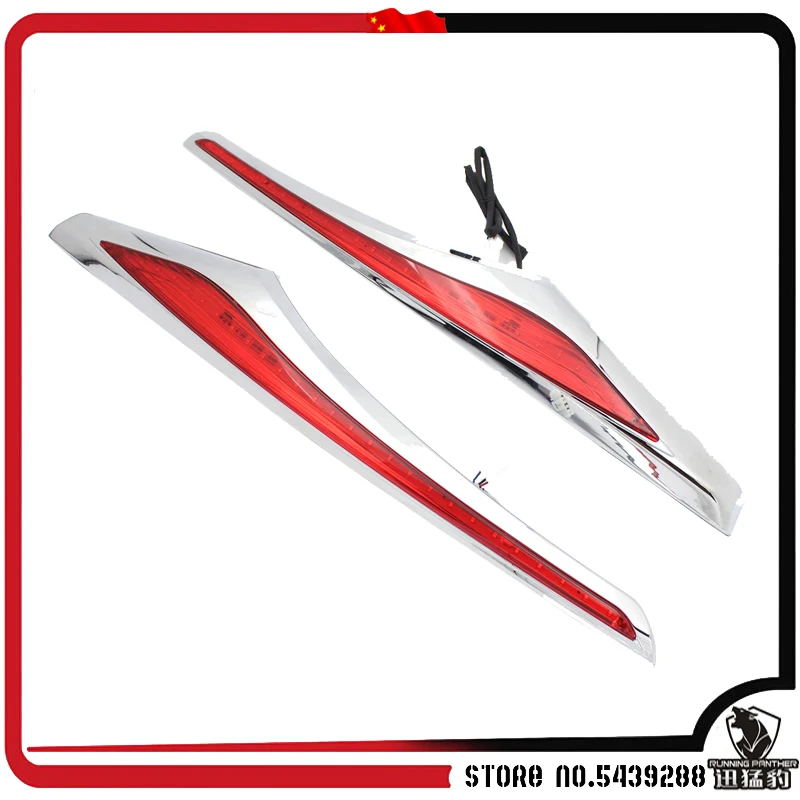 Motorbike Saddlebag Accent Swoop LED Light case for Honda Goldwing GL1800& F6B 12-15