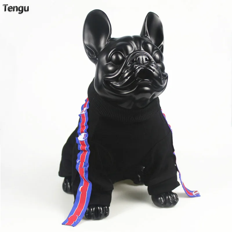 

Japan and South Korea C letter logo compilation ribbons pet clothes t-shirt dog cat trend sweater suitable for medium and large