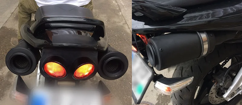Мотоцикл Полный выхлопной глушитель системы слипоны для suzuki GSR400 GSR600 BK400 BK600 GSR BK 400 600 Модифицированная Соединительная труба