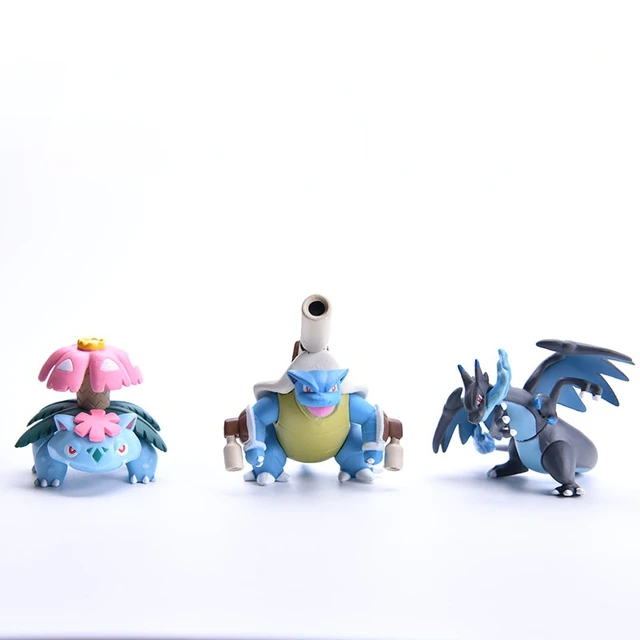 A MEGA EVOLUÇÃO DE CHARIZARD, BLASTOISE E VENOSSAURO - Pokemon