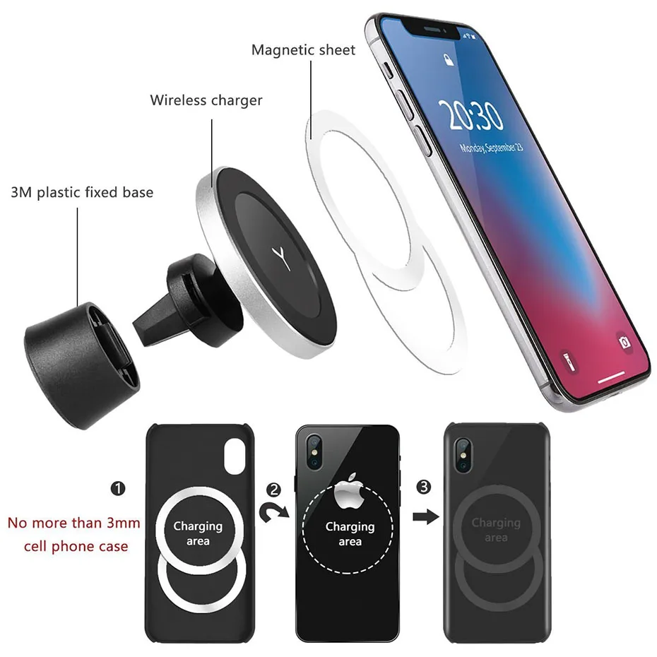 360 Degree Rotation Bicycle Phone Holder For Iphone X Iphone 8 Smartphone  Bike Handlebar Mount Bracket  Navigation Stand Holder (8)