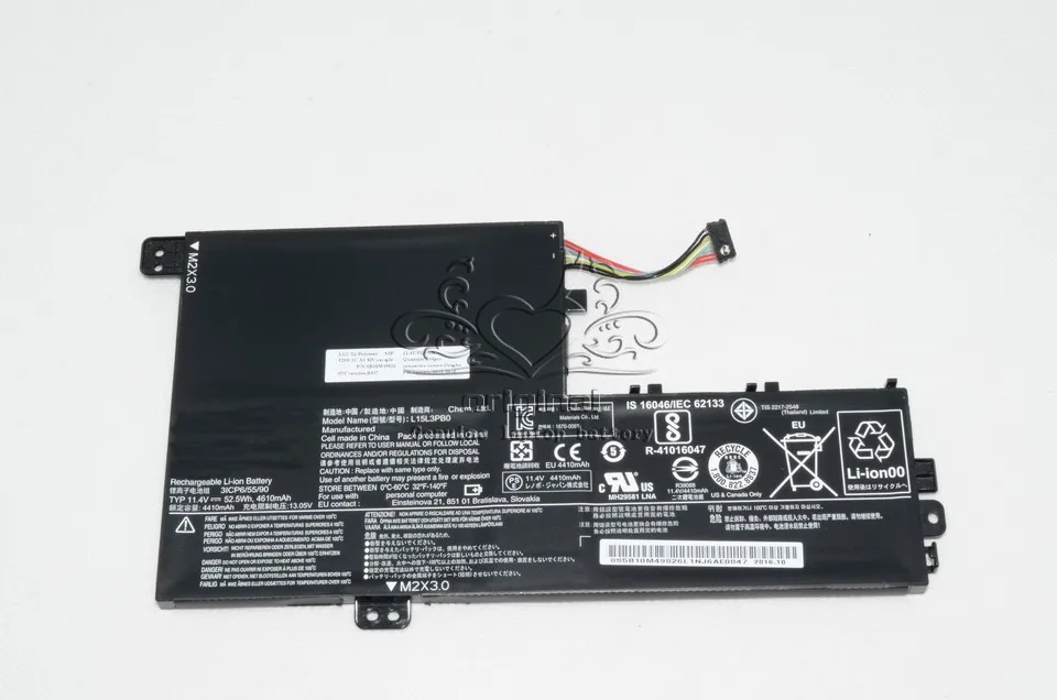 JIGU 11,4 V 52.5WH аккумулятор для ноутбука L15L3PB0 5B10R38659 L15M3PBO для lenovo Flex 5 15 Ideapad 330C 330S-15