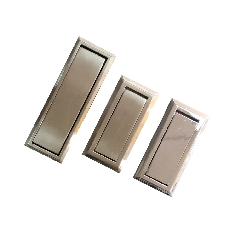 

Tatami Deck Drawer Concealed Hidden Zinc Alloy Handle Modern Hidden Embedded Flush Pull