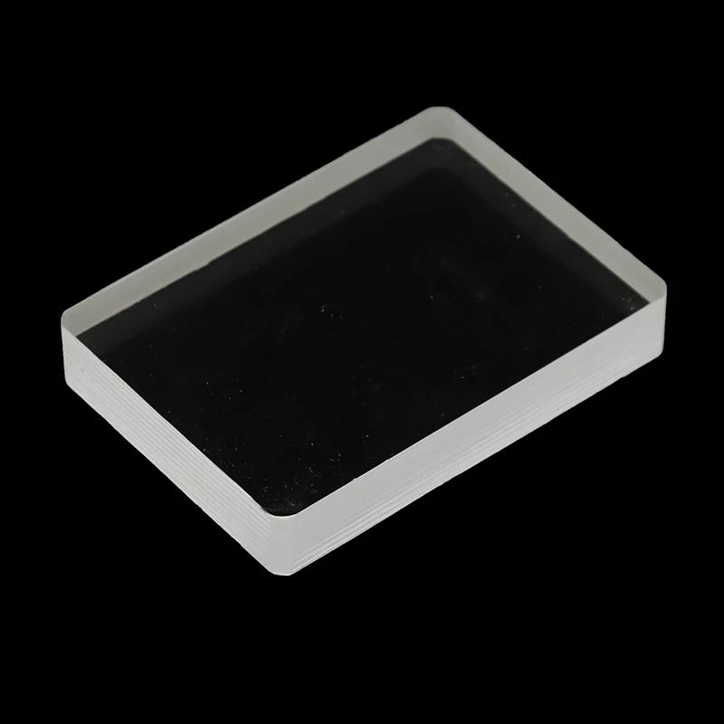 1pc Glass Card Deck Ice Bound Magic Tricks Close Up Card Illusion