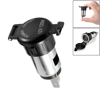 

Universal Waterproof Cigarette Lighter Car Charger USB Vehicle DC12V-32V Waterproof Dual USB Charger 2 Ports Power Socket