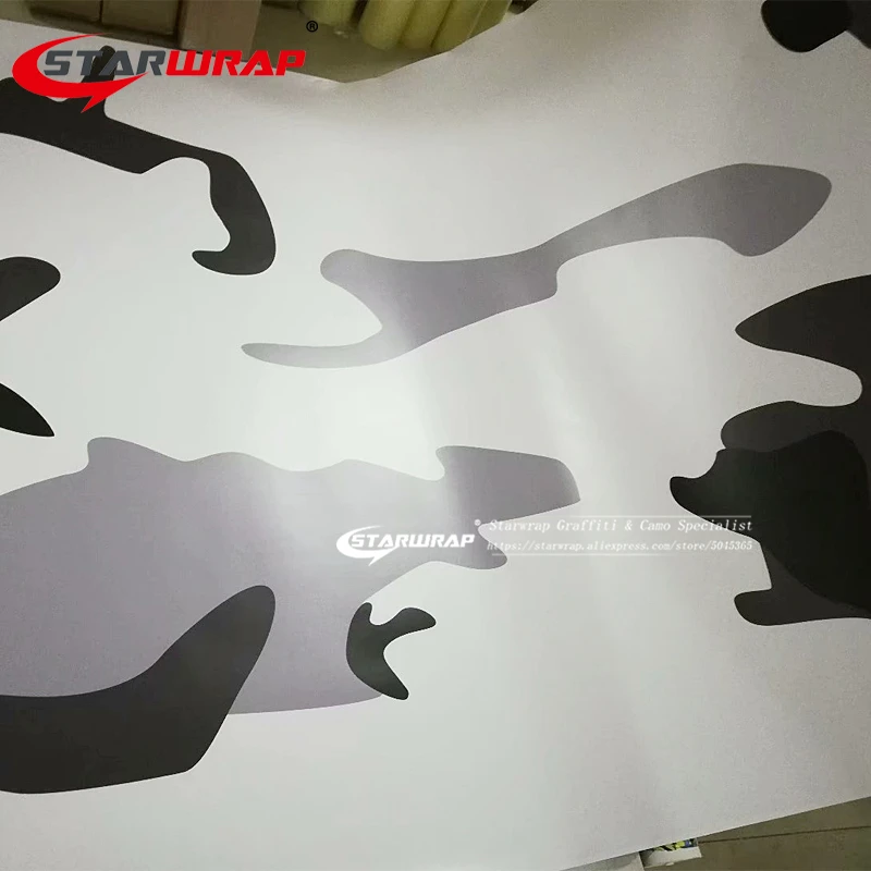 Star wrap Jumbo Elite Black Camo виниловый ролик камуфляжная обертка виниловая наклейка без пузырьков