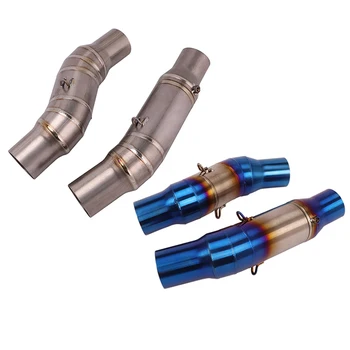 

Reserve Catalyst for 2010-2020 Kawasaki Z1000 Ninja 1000 Z1000SX Motorcycle Exhaust Pipe Middle Link Pipe Slip On 51mm Muffler