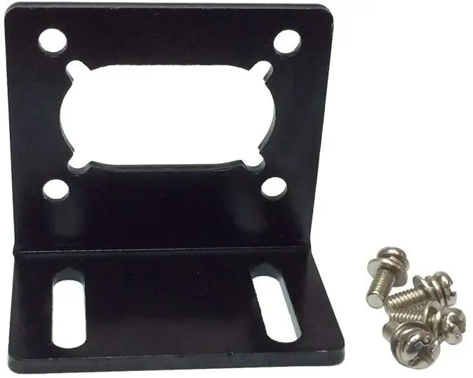 

DC Gear Motor Install Bracket for 32GZ370 40GZ495 40GZ868 Electric DC Worm Gear Box Geared Reducer Bracket Mounting Accessories