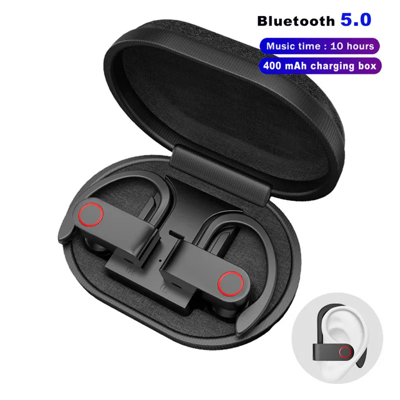 

Bluetooth Wireless Headset IPX4 Waterproof Running Headphone Sports Earphone General Version for ios 7 and Android