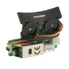Akustische Gitarre Pickup System für Fishman VT1 Schwanz Nagel Pickup EQ DIY Tuner Piezo Pickup Equalizer-System Mit Mic Beat bord