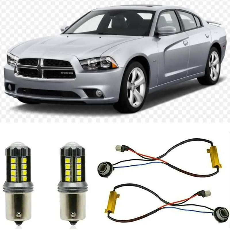 

Fog lamps for DODGE charger 2012.6 - Stop lamp Reverse Back up bulb Front Rear Turn Signal error free 2pc