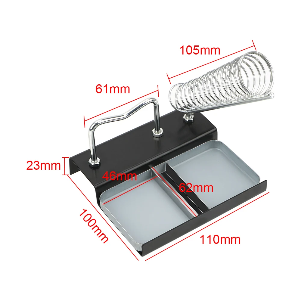 HOOMIN Electric Soldering Irons Station Rework Solder Bracket 936 Soldering Iron Stand Metal Welding Holder Tools arc welders