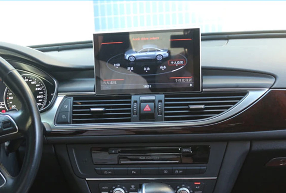 Автомобильный Android мультимедийный плеер для Audi A6/A6L 2012- gps навигация большой экран Авто Радио Bluetooth Поддержка Carplay