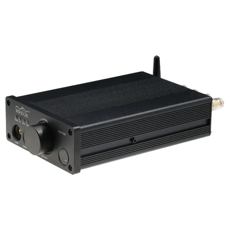 2x100 Вт Цифровой d-класс Bluetooth USB волоконно-оптическая гарнитура усилитель высокой мощности