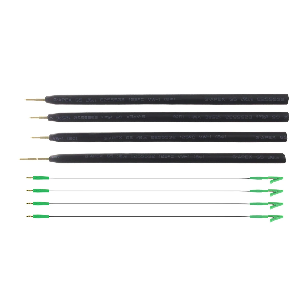 OBD2 4pcs/Set Probe Pens 4pcs Pins With Connect Cable Replacement LED BDM FRAME OBD2 Programming For KTAG/KESS ECU Board