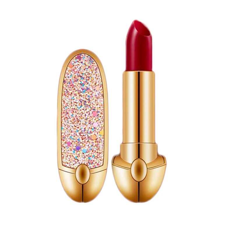 

Resplendent Jewels Lipstick 1pcs Sexy Super Volume Lips Plumper Lipstick Long Lasting Lip Gloss Balm Moisturizing Women Makeup