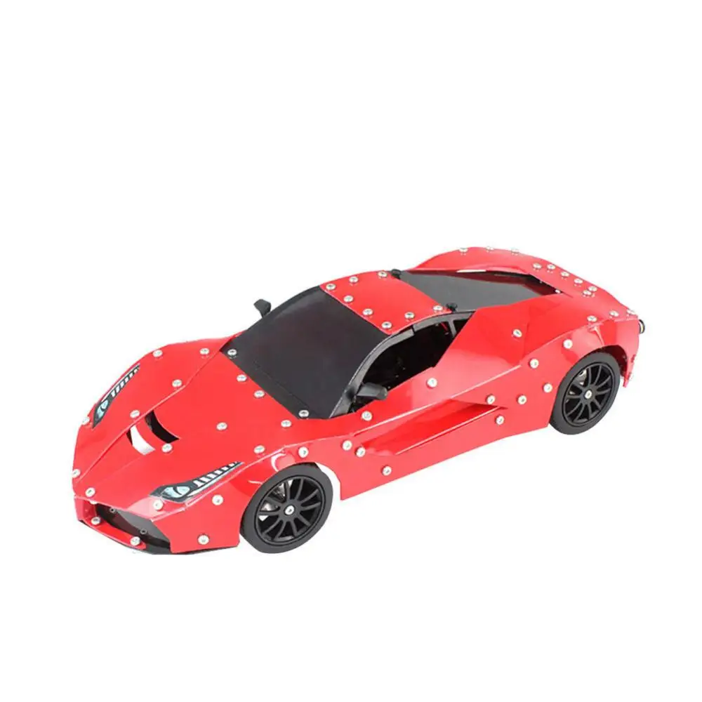 

Hot DIY RC Racing Car Building Blocks Engineering Metal Children Toy Vehicle Blocks Car Model 3D Educational Toy For Kids