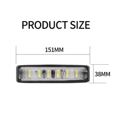 

Ultra Slim 7 Inch 6D Lens Led Work Bar Light Offroad For 4x4 Jeep ATV SUV 4WD Motorcycle Flood Spot Beams Driving Lights 12V 24V