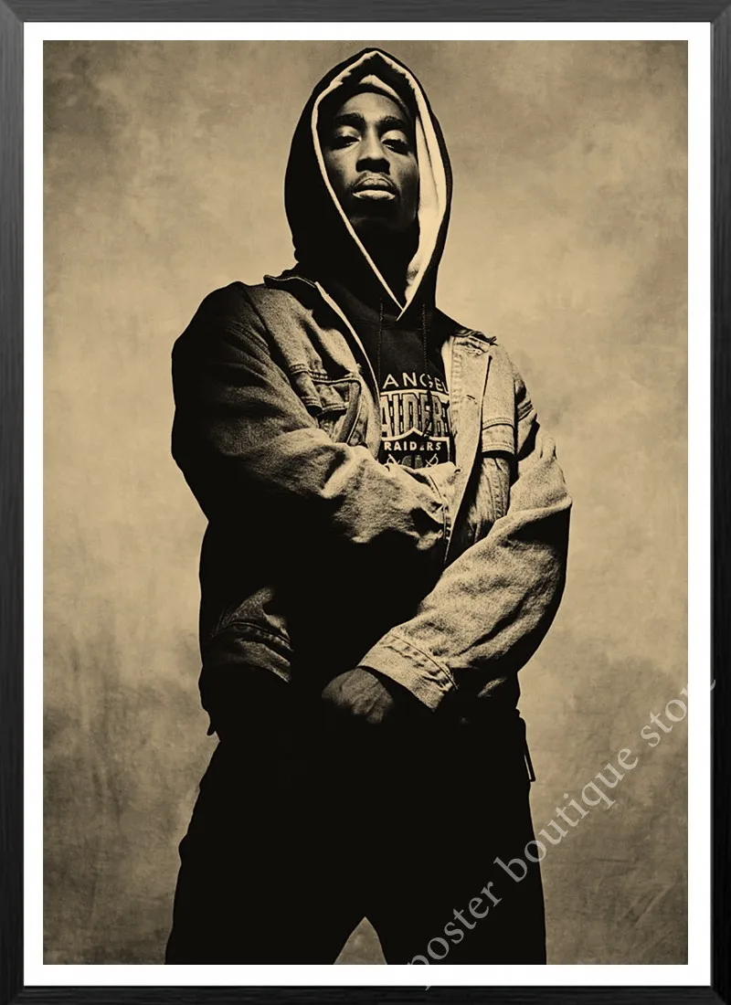 2pac Vintage Poster Tupac フレーム付きポスター Tupac Shakur 1999 Licensed Original Poster - Etsy